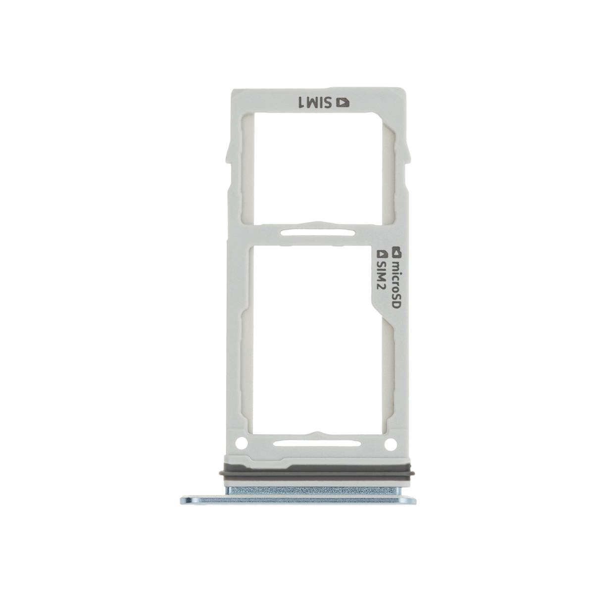 Dual Sim Card Tray for Samsung Galaxy Note 9 - Cloud Silver