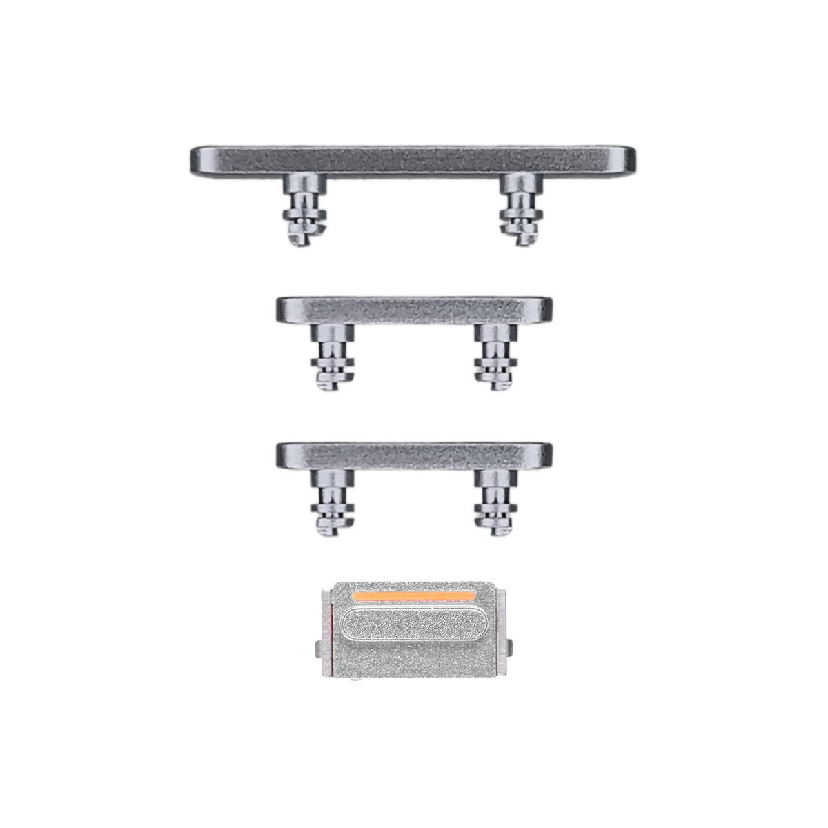 Hard Buttons (Power + Volume + Switch) for iPhone 12 Mini - White