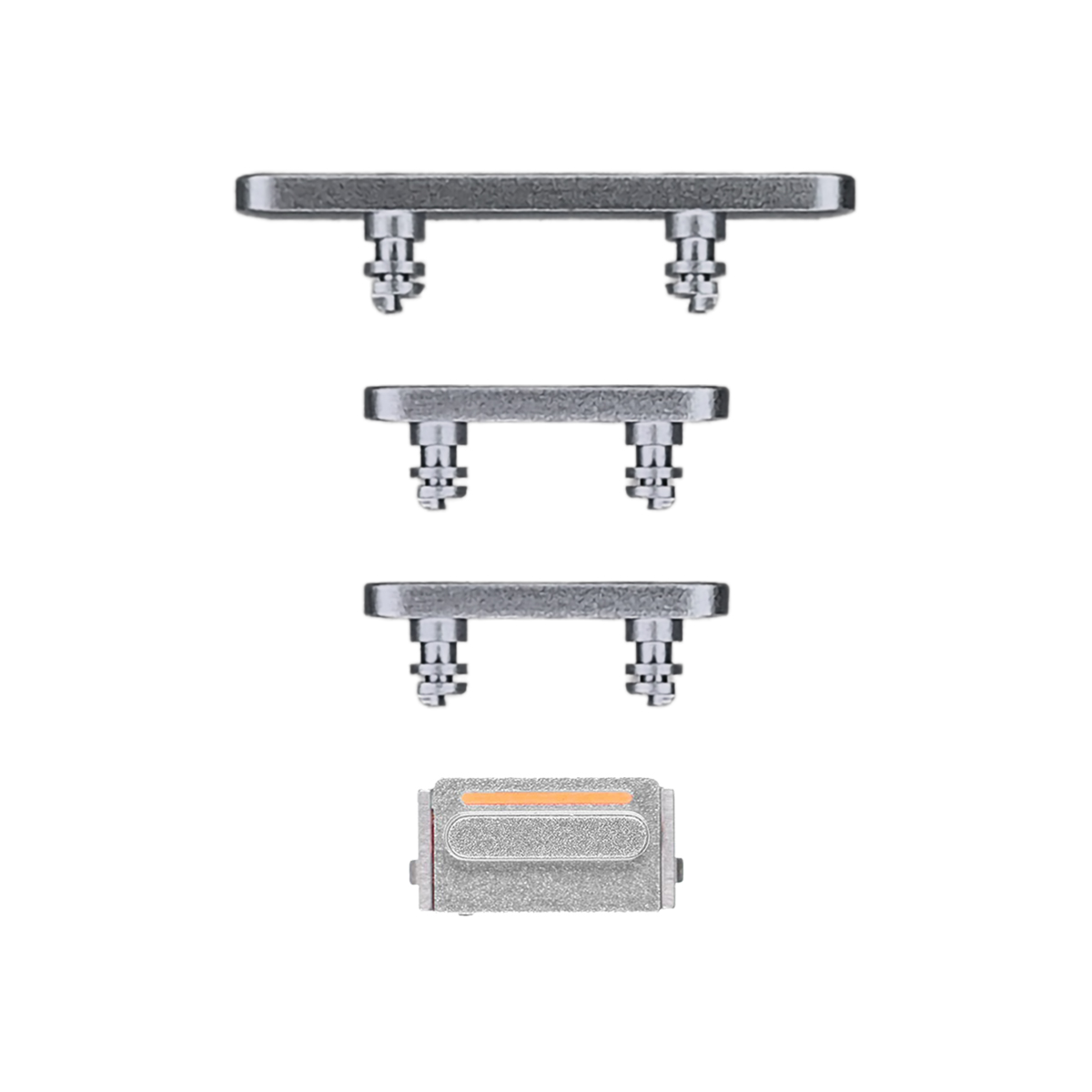 Hard Buttons (Power + Volume + Switch) for iPhone 12 - White
