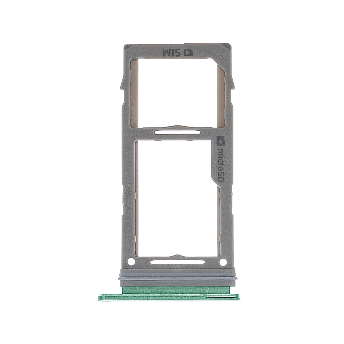 Single Sim Card Tray for Samsung Galaxy S10 / S10 Plus / S10e - Prism Green