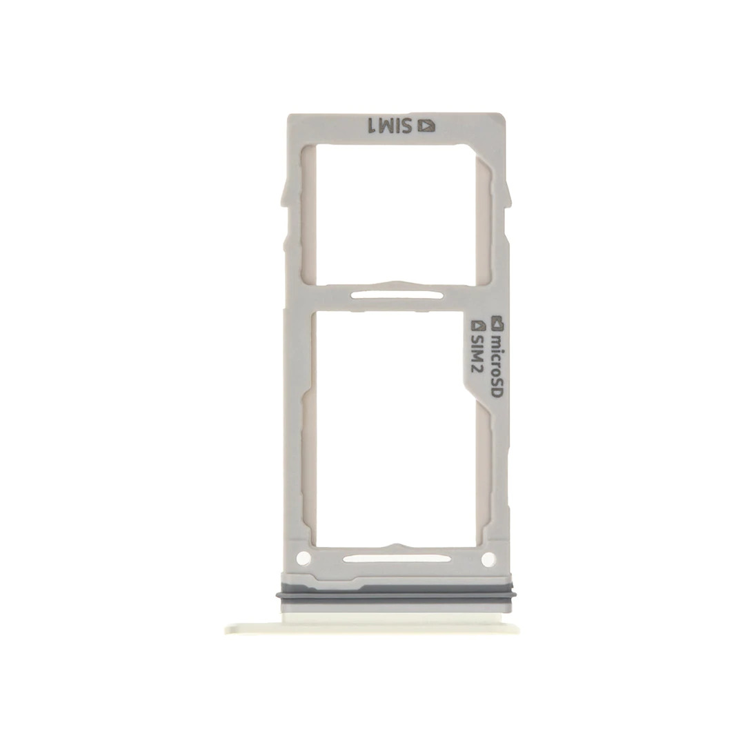 Dual Sim Card Tray for Samsung Galaxy Note 9 - Alpine White