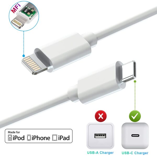 USB-C to Lightning Cable (1m) - Image 2