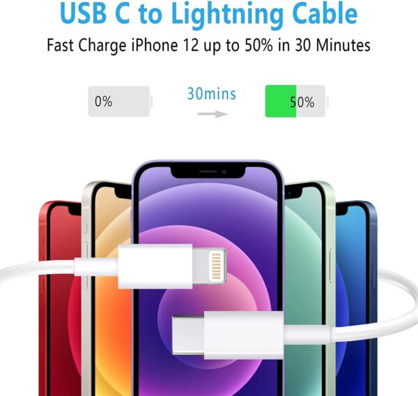 USB-C to Lightning Cable (1m) - Image 6