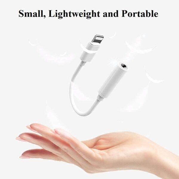 Lightning to 3.5mm Headphone Jack Adapter - Image 2