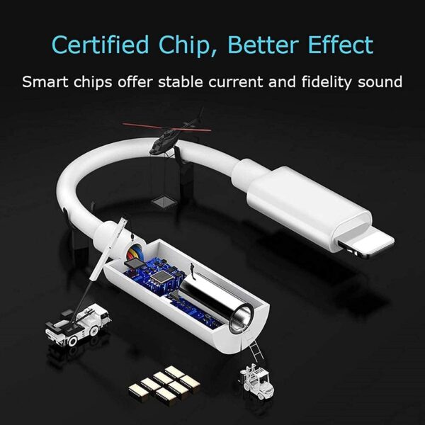 Lightning to 3.5mm Headphone Jack Adapter - Image 4