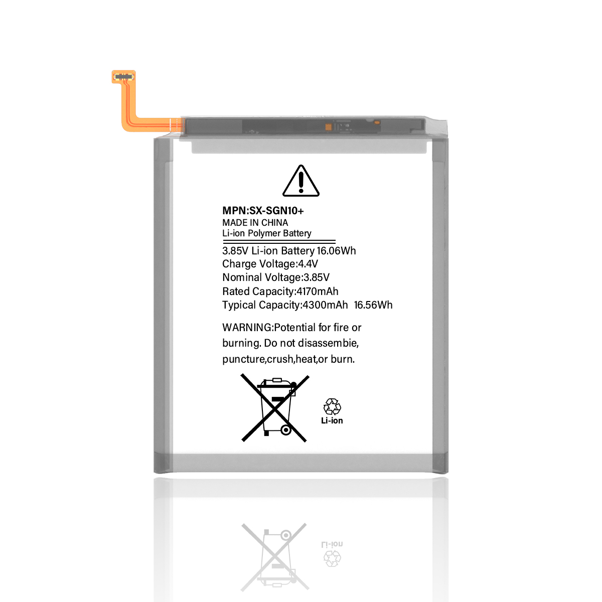 MP+ Performance Battery Replacement for Samsung Galaxy Note 10 Plus