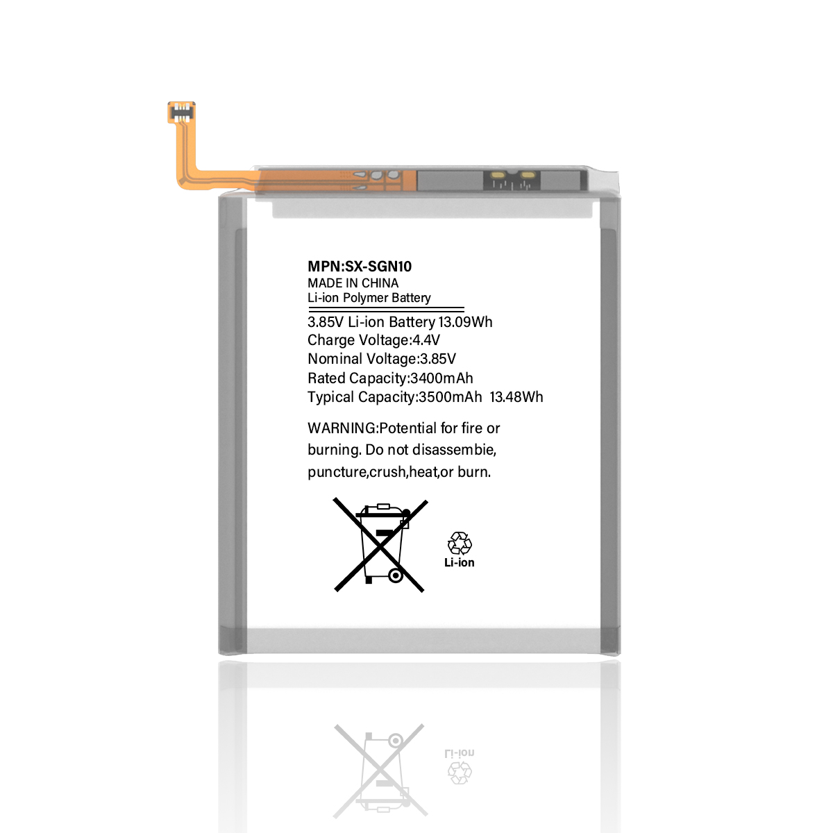 MP+ Performance Battery Replacement for Samsung Galaxy Note 10