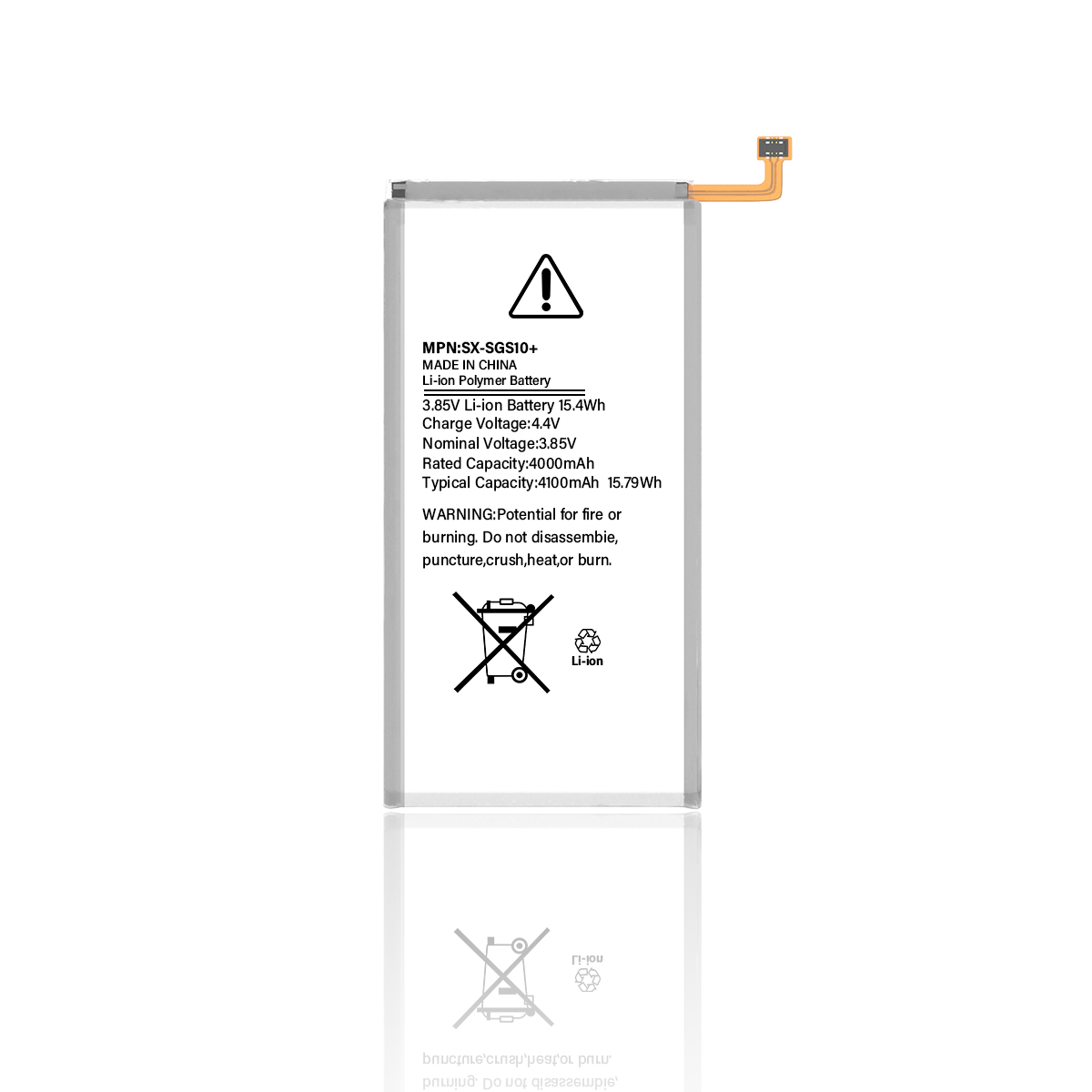 MP+ Performance Battery Replacement for Samsung Galaxy S10 Plus