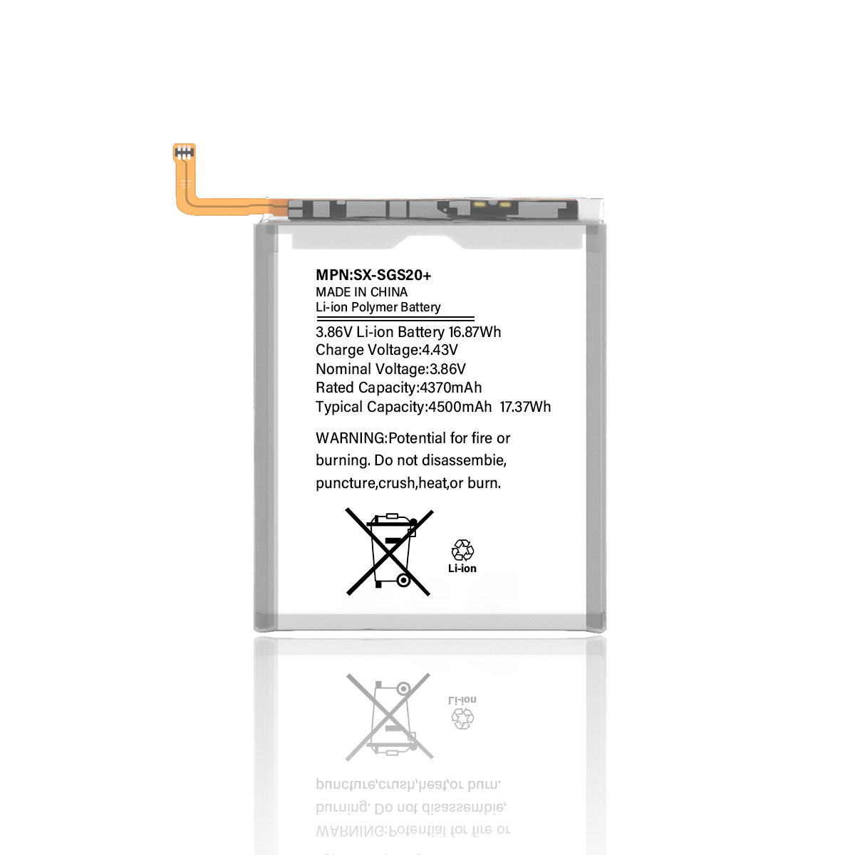 MP+ Performance Battery Replacement for Samsung Galaxy S20 Plus / S20 FE / A52 4G (A525 / 2021) / A52 5G (A526 / 2021)