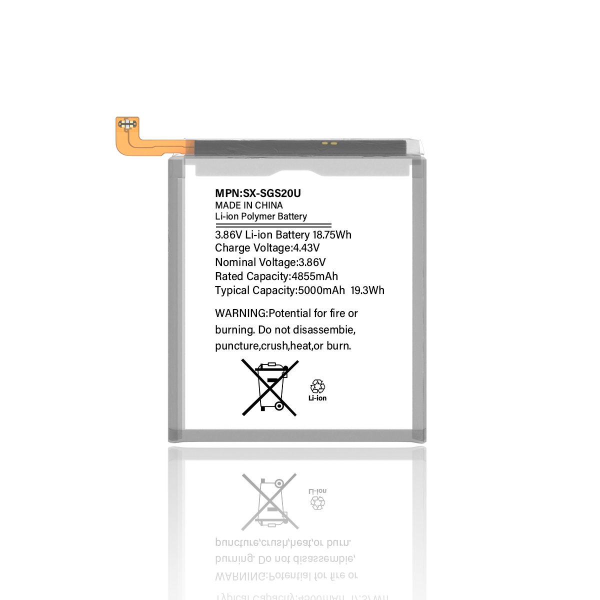 MP+ Performance Battery Replacement for Samsung Galaxy S20 Ultra