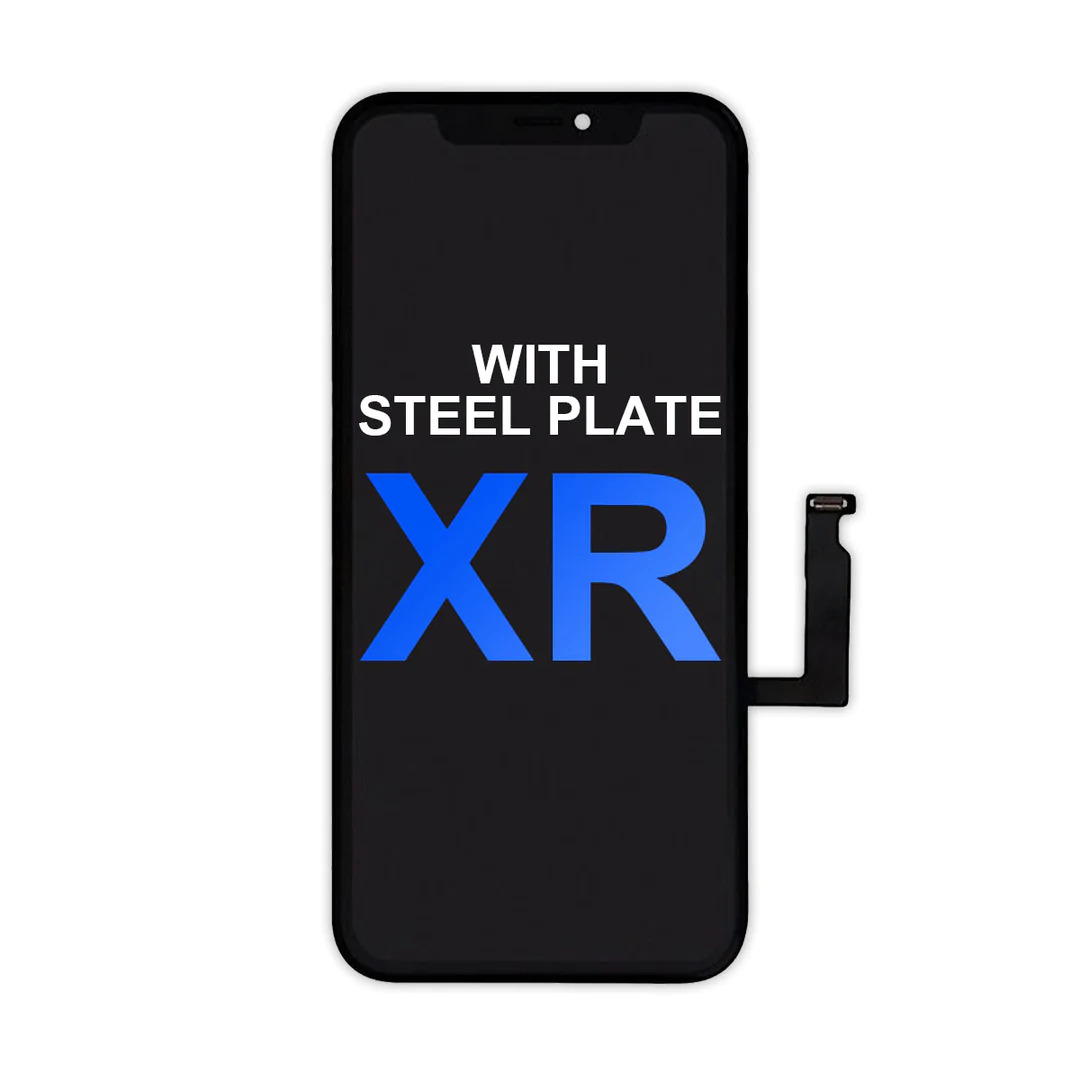 Aftermarket LCD Assembly for iPhone XR (Steel Plate Pre-installed)