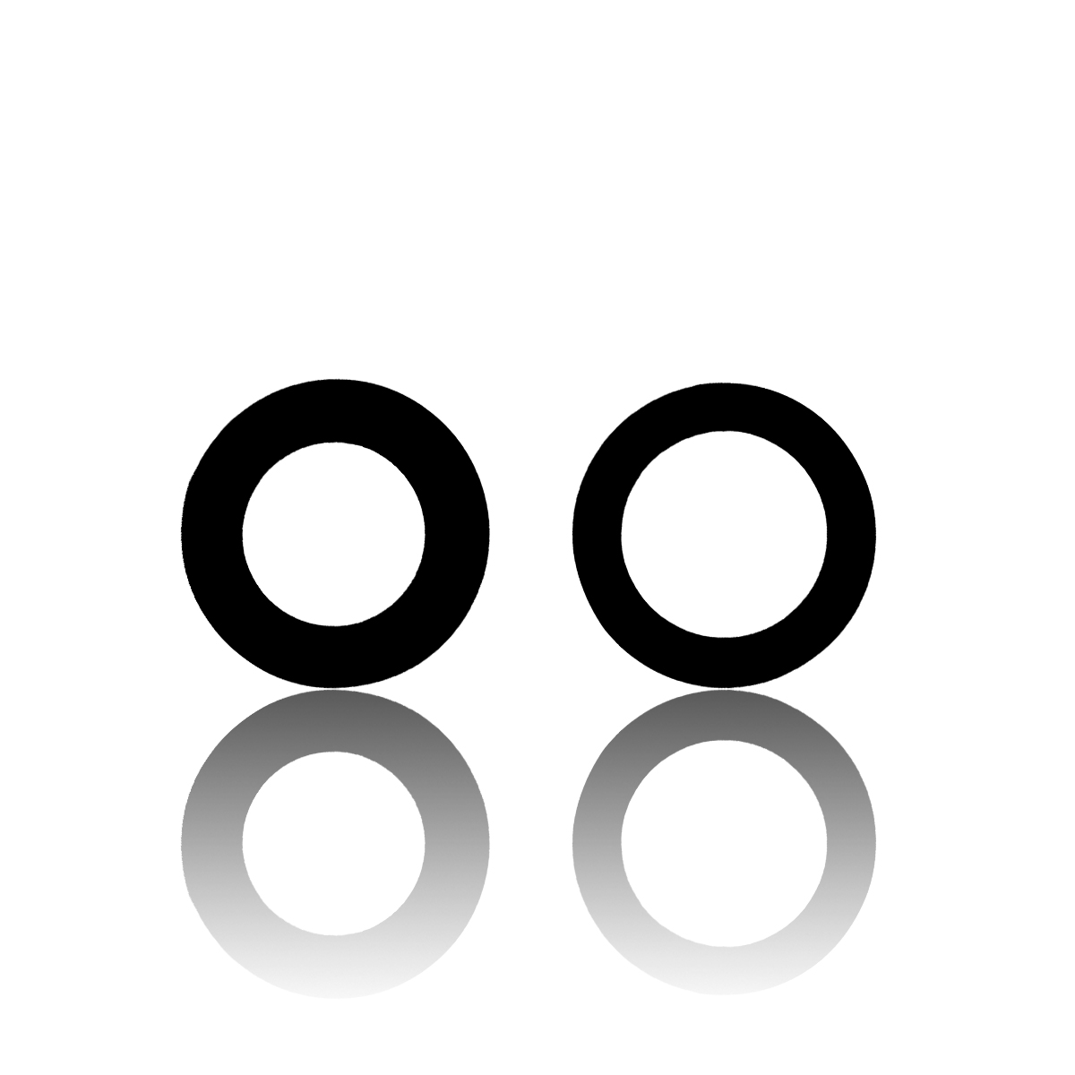 Back Camera Lens Glass Only with Adhesive for iPhone 13 Mini / 13 (2 pcs Set) (Real Sapphire)