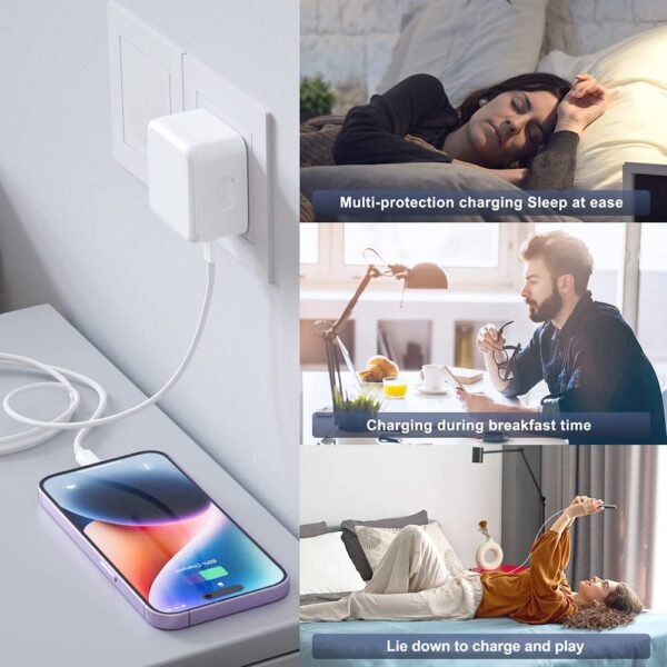 35W Dual USB-C Port Compact Power Adapter w/ Packaging - Image 6