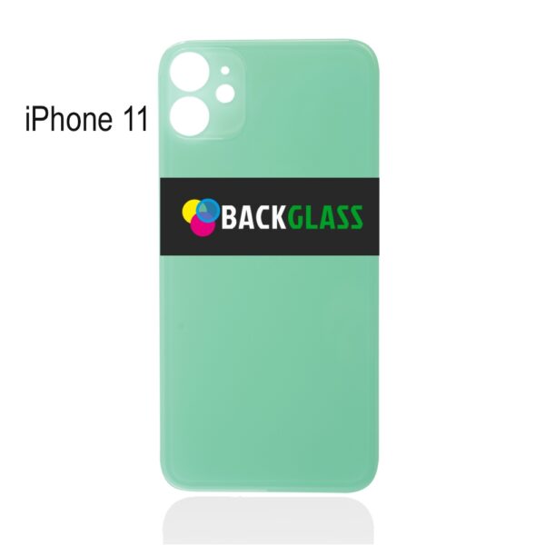 Back Cover Glass for iPhone 11 (Big Camera Hole) – Green