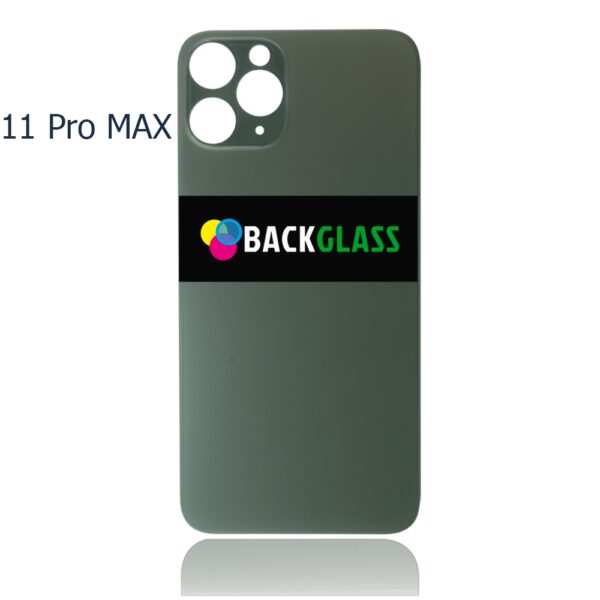 Back Cover Glass for iPhone 11 Pro Max (Big Camera Hole) – Midnight Green