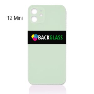 Back Cover Glass for iPhone 12 Mini (Big Camera Hole) – Green