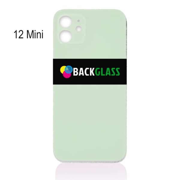 Back Cover Glass for iPhone 12 Mini (Big Camera Hole) – Green