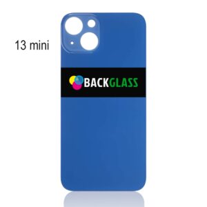 Back Cover Glass for iPhone 13 Mini (Big Camera Hole) – Blue