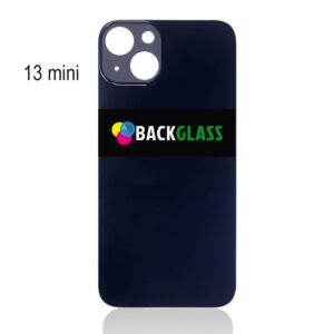 Back Cover Glass for iPhone 13 Mini (Big Camera Hole) – Midnight