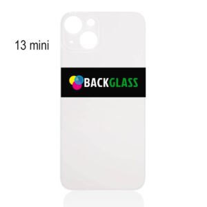 Back Cover Glass for iPhone 13 Mini (Big Camera Hole) – Starlight