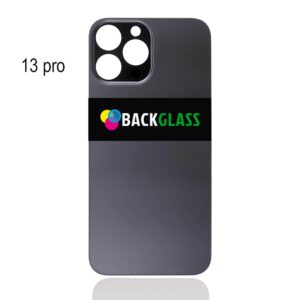 Back Cover Glass for iPhone 13 Pro (Big Camera Hole) – Graphite