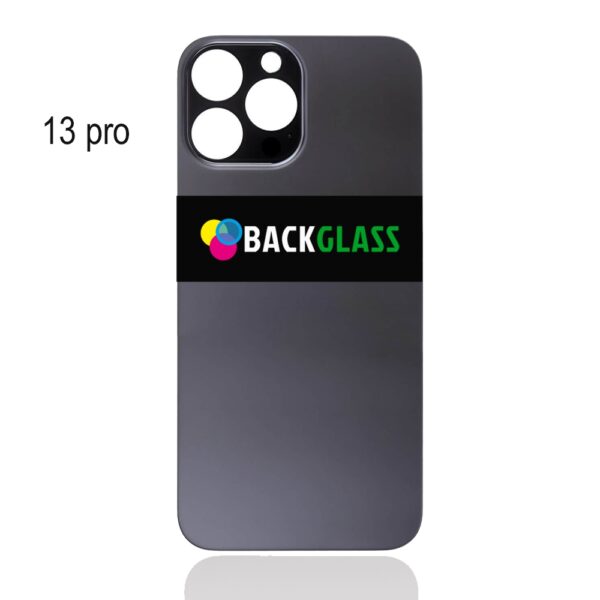 Back Cover Glass for iPhone 13 Pro (Big Camera Hole) – Graphite