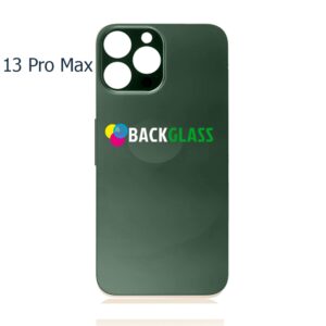 Back Cover Glass for iPhone 13 Pro Max (Big Camera Hole) – Alpine Green