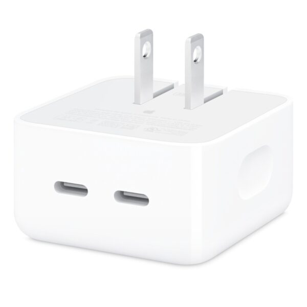 35W Dual USB-C Port Compact Power Adapter w/ Packaging