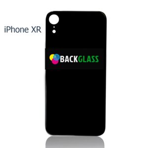 Back Cover Glass for iPhone XR (Big Camera Hole) – Black
