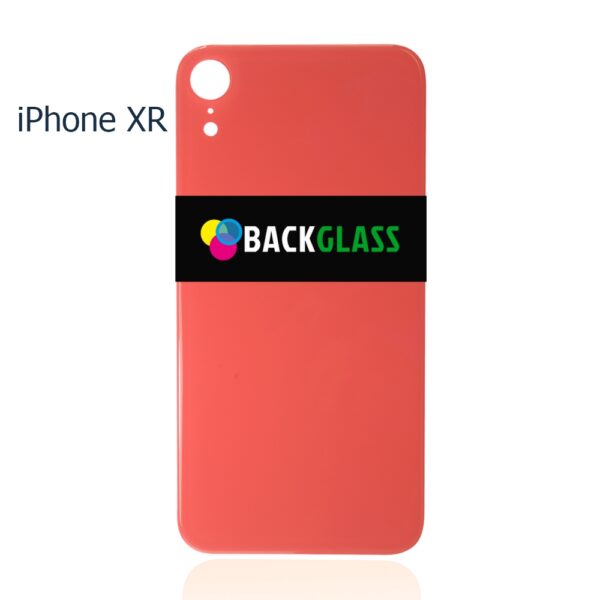 Back Cover Glass for iPhone XR (Big Camera Hole) – Coral