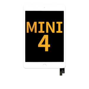 LCD Assembly with Digitizer for iPad Mini 4 (Sleep + Wake Sensor Flex Pre-Installed) - White