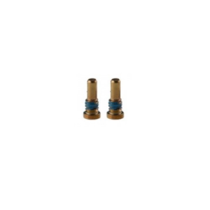 Bottom Screws Set for iPhone XS (2pcs) - Gold