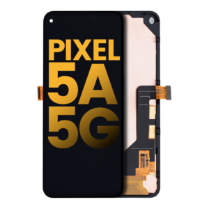 Premium OLED Assembly with Frame for Google Pixel 5a 5G – Black