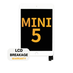 LCD Assembly with Digitizer for iPad Mini 5 (Sleep + Wake Sensor Flex Pre-Installed) - White