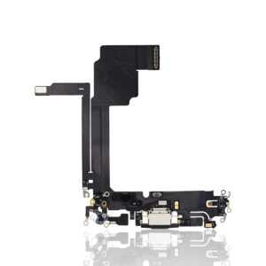 Premium Charging Port Flex Cable for iPhone 15 Pro Max - Black Titanium