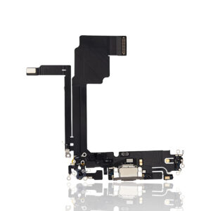 Premium Charging Port Flex Cable for iPhone 15 Pro Max - Natural Titanium