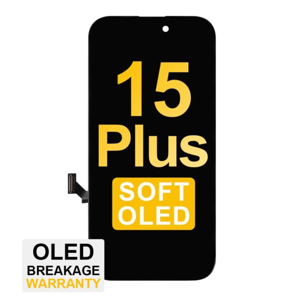 Soft OLED Assembly for iPhone 15 Plus
