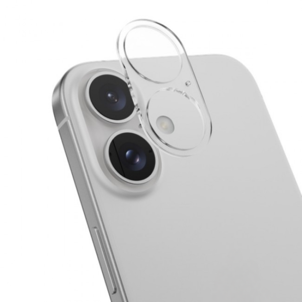 Tempered Glass Camera Lens Protector for iPhone 16 / 16 Plus