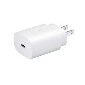 25W USB-C Fast Charging Wall Charger w/ Packaging - White