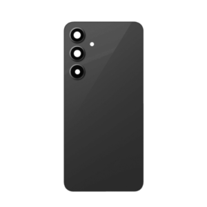 Back Cover Glass with Camera Lens and Adhesive for Samsung Galaxy S24 FE - Graphite