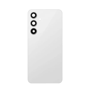 Back Cover Glass with Camera Lens and Adhesive for Samsung Galaxy S24 FE - Gray