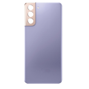 Back Cover Glass with Camera Lens and Adhesive for Samsung Galaxy S21 Plus - Phantom Violet