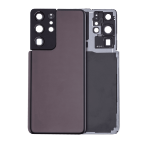 Back Cover Glass with Camera Lens and Adhesive for Samsung Galaxy S21 Ultra - Phantom Brown