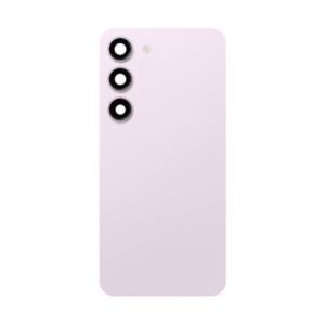 Back Cover Glass with Camera Lens and Adhesive for Samsung Galaxy S23 - Lavender
