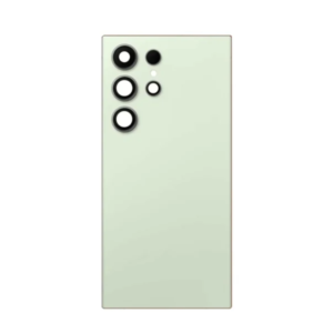 Back Cover Glass with Camera Lens and Adhesive for Samsung Galaxy S24 Ultra - Titanium Green