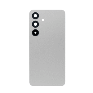 Back Cover Glass with Camera Lens and Adhesive for Samsung Galaxy S25 - Silver Shadow