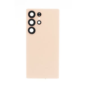 Back Cover Glass with Camera Lens and Adhesive for Samsung Galaxy S25 Ultra - Titanium Pinkgold