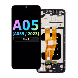 FOG LCD Assembly with Frame for Samsung Galaxy A05 (A055 / 2023) - Black