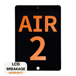 LCD Assembly with Digitizer for iPad Air 2 (Sleep + Wake Sensor Flex Pre-Installed) - Black