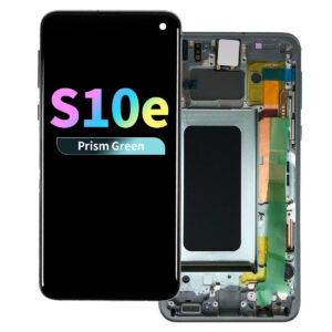 Refurbished OLED Assembly with Frame for Samsung Galaxy S10e - Prism Green